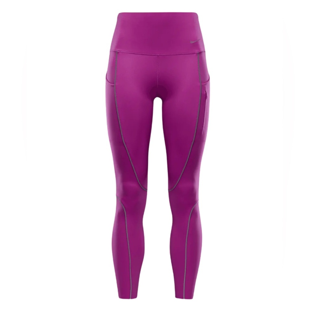 Nike Go FZ0005-518 Infinalock 7/8 Leggings Reflective Firm Support High Rise XL